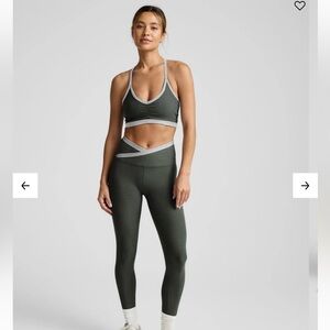 Spacedye Outlines High Waisted Midi Legging